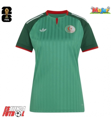 Argelia Segunda Equipación Mujer Mundial 2026 Manga Corta